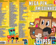 Mega Pen - Os Amiguinhos Cristaõzinho & Turminha do Ceu Clipes (117C)